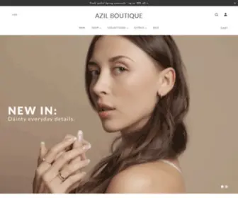 Shopazil.com(Azil Boutique) Screenshot