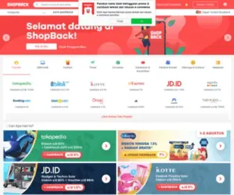 Shopback.co.id(Cashback, Kode Promo, Voucher, & Diskon Toko Online) Screenshot