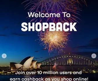 Shopback.com.au(Shop, earn and pay) Screenshot