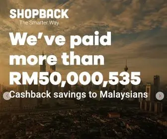 Shopback.my(Shop, earn and pay) Screenshot