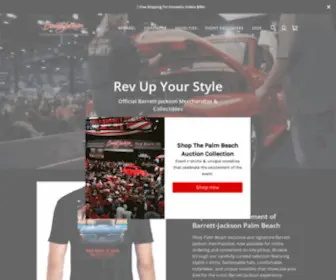 Shopbarrettjackson.com(Official Collector Car Merchandise) Screenshot