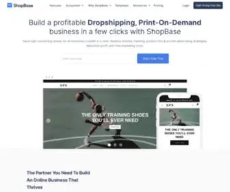 Shopbase.com(Cross-border Commerce Made Easy) Screenshot