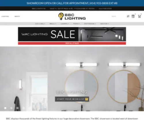 Shopbbclighting.com(BBC Lighting) Screenshot