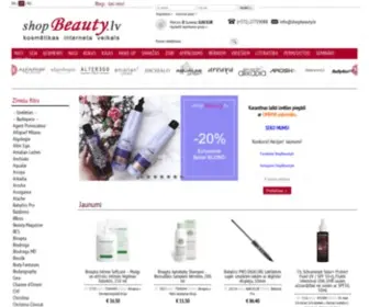 Shopbeauty.lv(Kosmētikas) Screenshot
