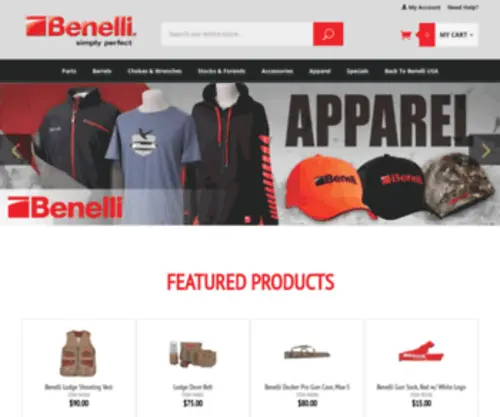 Shopbenelli.com(Shopbenelli) Screenshot