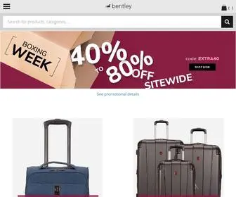 Shopbentley.com(Luggage, Backpacks, Handbags, Briefcases, Wallets and more) Screenshot