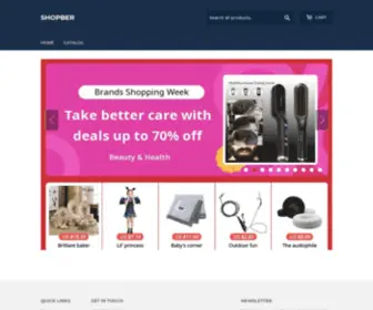 Shopber.io(SHOPBER) Screenshot