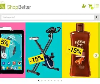 Shopbetter.dk(Bolig) Screenshot