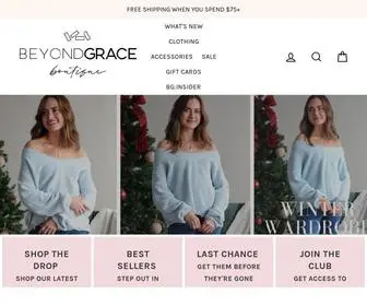 Shopbeyondgrace.com(Shop Beyond Grace Online) Screenshot