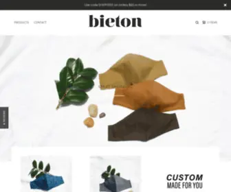 Shopbieton.com(Bieton) Screenshot