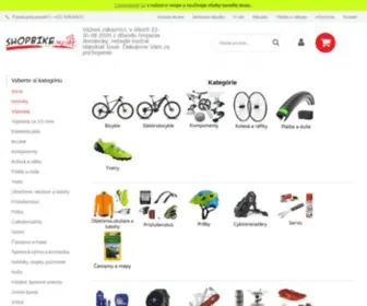 Shopbike.sk(E-shop) Screenshot