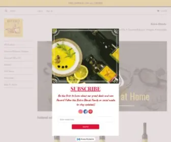 Shopbistroblends.com(Blended and Infused Gourmet Olive Oil) Screenshot