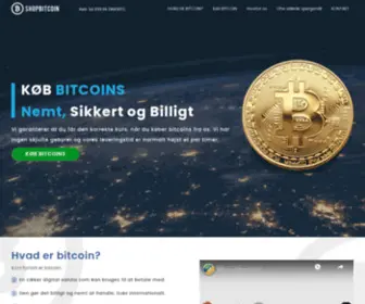 Shopbitcoin.dk(Shopbitcoin) Screenshot