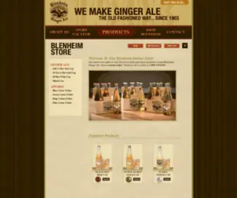 ShopblenheimGingerale.com(ShopblenheimGingerale) Screenshot