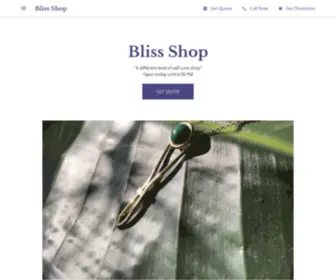 Shopblisschi.com(Bliss Shop) Screenshot