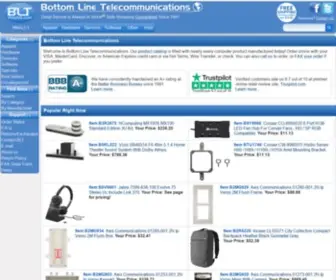 Shopblt.com(Bottom line telecommunications®) Screenshot