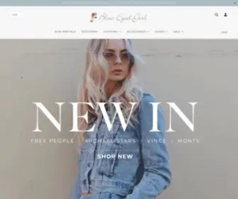Shopblueeyedgirl.com(Blue Eyed Girl) Screenshot