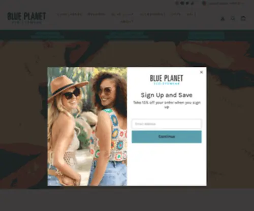 Shopblueplaneteyewear.com(Eco-Friendly Sunglasses and Reading glasses) Screenshot