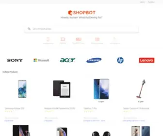Shopbot.co.nz(Compare prices) Screenshot