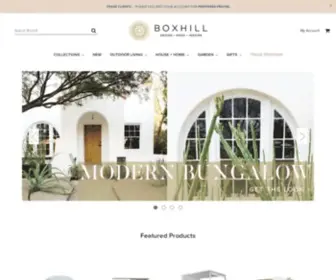 Shopboxhill.com(Boxhill & Co) Screenshot