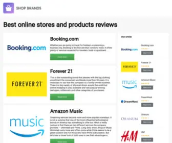 Shopbrandsonline.net(Shop Brands Online) Screenshot