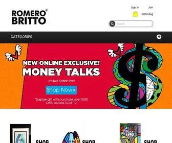 Shopbritto.com(Official Online Shop) Screenshot