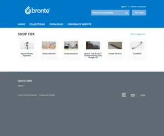 Shopbrontecollection.ca(Bronte Collection) Screenshot