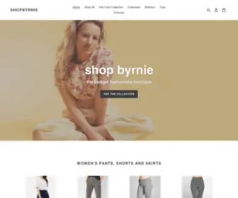 Shopbyrnie.com(Shop Byrnie) Screenshot
