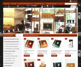 Shopcafetrungnguyen.com(Cà Phê Chồn Legend Trung Nguyên) Screenshot
