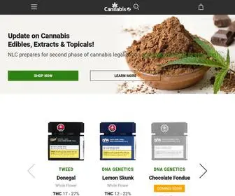 Shopcannabisnl.com(CannabisNL) Screenshot