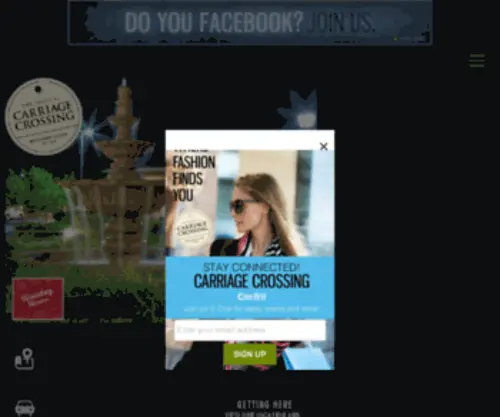 Shopcarriagecrossing.com(Carriage Crossing) Screenshot