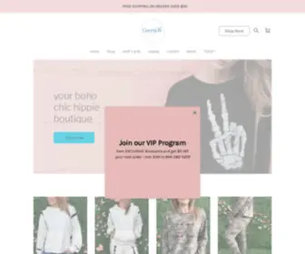 Shopcarries.com(The Original Women's Boho) Screenshot