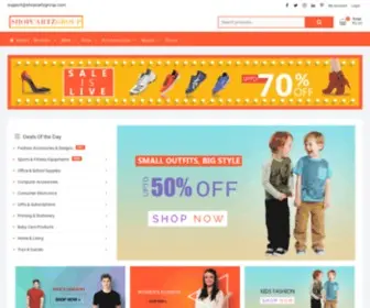 Shopcartzgroup.com(Clothing for Men & Women) Screenshot