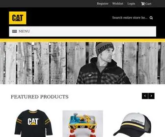 Shopcaterpillar.com(Official Caterpillar Gifts & Apparel) Screenshot