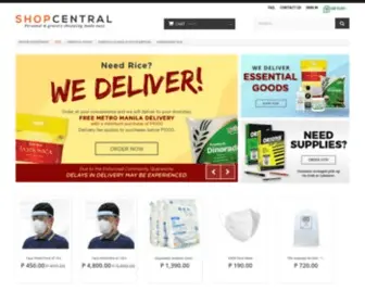 Shopcentral.com.ph(ShopCentral Online Shop PH) Screenshot