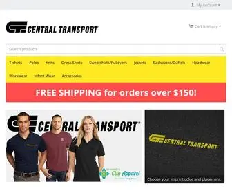 Shopcentraltransport.com(Central Transport Webstore) Screenshot