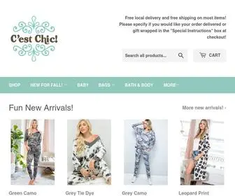 Shopcestchicaustin.com(C'est Chic) Screenshot