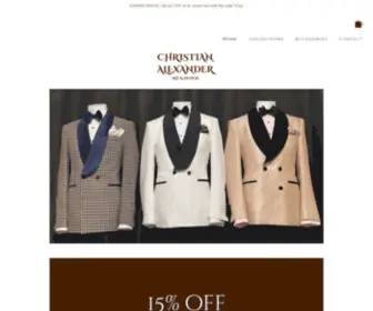 Shopchristianalexander.com(Christian Alexander) Screenshot