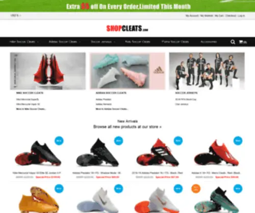 Shopcleats.com(Shopcleats) Screenshot