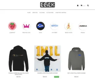 Shopclickcreators.com(Create an Ecommerce Website and Sell Online) Screenshot