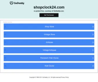 Shopclock24.com(Shopclock 24) Screenshot