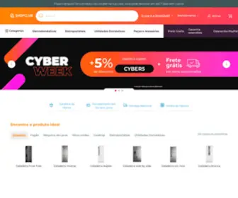 Shopclub.com.br(Outlet Eletrodomésticos da Electrolux e Continental) Screenshot
