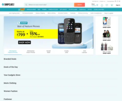 Shopclues.com(Online Shopping Store) Screenshot