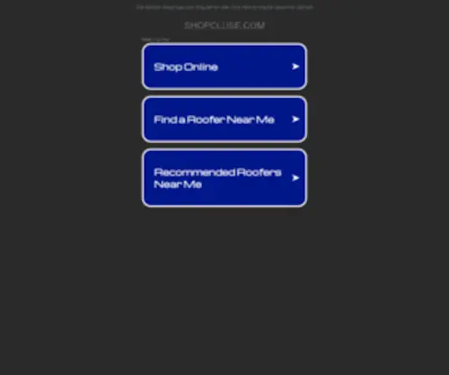 Shopcluse.com(Shopcluse) Screenshot