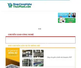 ShopcongnghethucPham.com(IFOOD Vi) Screenshot