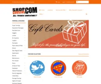 Shopcousins.com(The best paintball gear and awesome adventure products) Screenshot