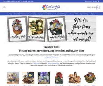 Shopcreativegifts.com(Our mission) Screenshot