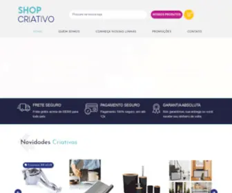 Shopcriativo.com(Shop Criativo) Screenshot