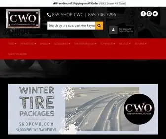 Shopcwo.com(Custom Wheel Outlet) Screenshot
