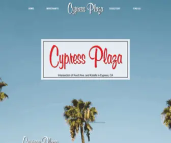 Shopcypressplaza.com(Mysite) Screenshot